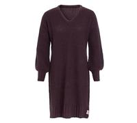 KNIT FACTORY - Robin Strickkleid - Aubergine - 40/42
