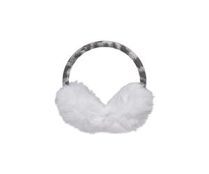 KNIT FAKE FUR EARMUFFS POLYESTER MI ONE_SIZE