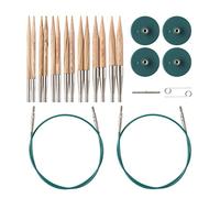 Knit Picks Options Stricknadel-Set, mit kurzer Spitze, austauschbar, 7 cm (2 3/4 Zoll) (Sonnenstich)