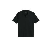 Poloshirt MARC O'POLO "aus reiner Bio-Baumwolle", Herren, Gr. XXL, schwarz navy, Obermaterial: 100% Baumwolle, unifarben, regular fit, Strickbündchen, Shirts (63587157-XXL) schwarz navy