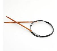 Knit Pro Dreamz Feste Rundstricknadel für Schal, Pullover, Stricknadel für Kreisgewebe, 80 cm (Birchholz, 3,75 mm)