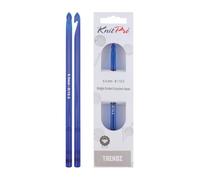 KnitPro Häkelnadel Trendz Acryl 13 cm 6,50 mm Blau