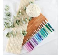 Knit Pro Waves Häkelnadeln Set 19x Häkelnadel alle Stärken je 1x