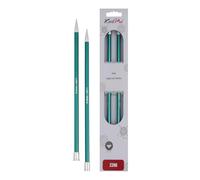 KnitPro Jackenstricknadeln Zing Aluminium 30 cm 8,00 mm Grün 1 Paar