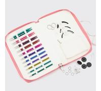 Knit Pro Zing Regal Normal/Special austauschbare Rundstricknadel-Set, 11 Paar Spitzen mit 5 Kordeln und anderem kleinen Zubehör (Normal IC 13 cm - 3,0-8,0 mm)