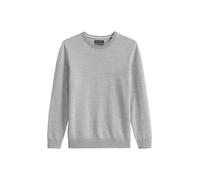 Marc O'Polo Pullover Herren Slim Fit Rundhals grau, XL