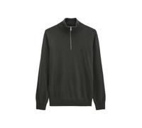 Marc O'Polo Troyer regular aus weichem Bio-Baumwoll‑Schurwoll‑Mix Grau (Wooden Earth) Herren Gr. XL