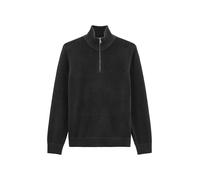 Troyer MARC O'POLO "aus feiner Chenille", Herren, Gr. 3XL, broken graphite, Obermaterial: 74% Baumwolle, 21% Schurwolle, 5% Polyamid, unifarben, Pullover Troyer (59763522-XXXL) broken graphite