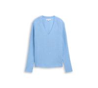 knit rib v-neck sweater M