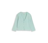 Tom Tailor - Cardigan aus Baumwolle blue haze - Gr. - L