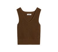 Knit Top, Sleeveless, V-Neck M