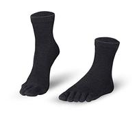 Knitido kurze Zehensocken Cotton and Merino Midi, leichte atmungsaktive Socken aus Merinowolle, für Damen und Herren