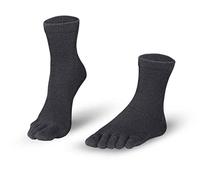 Knitido kurze Zehensocken Cotton and Merino Midi, leichte atmungsaktive Socken aus Merinowolle, für Damen und Herren