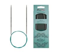 KnitPro Rundstricknadel Mindful 36074, 2,75 mm, 60 cm, englisch, Blaugrün