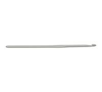 KnitPro - Aluminium (2.50mm) Crochet Hook - 1 Unit Grey 15cm x 2.50mm
