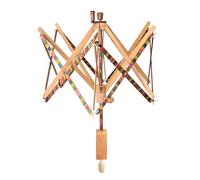 KnitPro Aufziehen und kleckereien Zubehör Signature Swift Knäuel Winder, Mehrfarbig, Holz, 30 x 35 x 30 cm