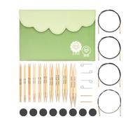 KnitPro austauschbares Nadelspitzen - Set Bamboo Deluxe Set