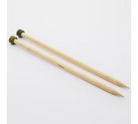 KnitPro K22352 Jackenstricknadeln, Bamboo, Braun, 33 cm x 2.25 mm, 2 Count