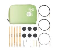 KnitPro Doppelspitz-Stricknadel-Set - Zing (20 cm) - 6er-Set