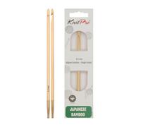 KnitPro Austauschbare Häkelnadel Bamboo, Holz, 4,5