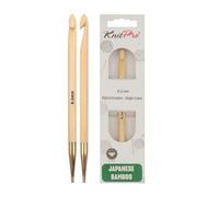 KnitPro - Bamboo Tunesische (8,00 mm) austauschbare Häkelnadel - 1 Einheit