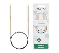 KnitPro Bambus Rundstricknadeln 40" (100) I 4mm