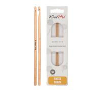 KnitPro Basix Beech Einfache Häkelnadel | 5mm
