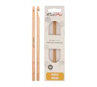 KnitPro Basix Beech Einfache Häkelnadel | 6mm