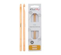 KnitPro Basix Beech Einfache Häkelnadel | 7mm
