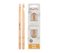 KnitPro Basix Beech Einfache Häkelnadel | 8mm