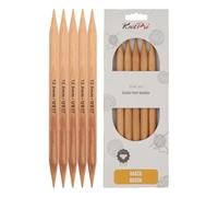 KnitPro Basix Beech Nadelspiele 8" (20cm) | 12mm