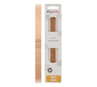 KnitPro Basix Beech Nadelspiele 8" (20cm) | 3mm
