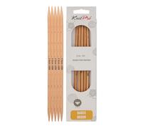 KnitPro Basix Beech Nadelspiele 8" (20cm) | 5.5mm