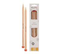 KnitPro Jackenstricknadeln Basix Birch K35267 Holz Braun 10 mm 35 cm 1 Paar