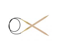 KnitPro Basix Birch Rundstricknadeln Birke 40cm 6.50mm / 15.7in US10½