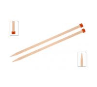 KnitPro K35262 Jackenstricknadeln, Wood, Braun, 6 mm, 2