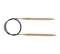 Knitpro Basix Birke feste kreisfrmige Stricknadeln 150 cm Birchwood Natural 2mm