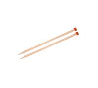 KnitPro Basix Single Point Nadeln, Birke, 35 cm x 5,5 mm