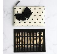 KnitPro Cherie Austauschbares Rundstricknadel Set - 10 Größen 3.0-8.0mm - Birkenholz Nadeln mit 4 Drehbaren Seilen und Zubehör - Punkte Etui