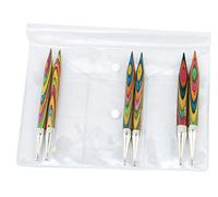 KnitPro Chunky Set Symfonie Holz - Nadelspitzen für Rundstricknadeln 20603, Sortiert, 1 - pack, K20603