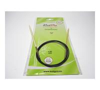 Knitpro Circular Strick Nadel Bambusbraun 100 cm x 4 mm