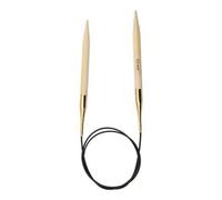 Knitpro Circular Strick Nadel Bambusbraun 80 cm x 3,5 mm