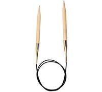 Knitpro Circular Strick Nadel Bambusbraun 80 cm x 6,5 mm