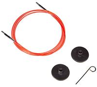 KnitPro Nadelseil Leuchtrot 100cm