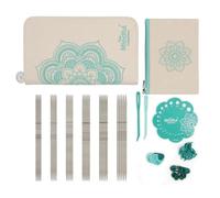 KnitPro Mindful Doppelspitznadeln-Set - 6 doppelseitige Stricknadeln, 5er-Set. Mindful Gracious Set für Anfänger, Profis und Geschenkset