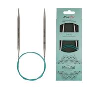 KnitPro Rundstricknadeln Mindful Collection Edelstahl 120 cm 5 mm