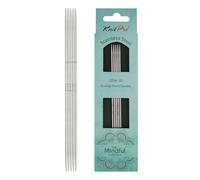 KnitPro Doppeltspitze Stricknadeln The Mindful Collection – 15 cm, 2,25 mm – 5 Nadeln