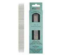 KnitPro Nadelspiel Mindful Kollektion Edelstahl 15 cm 3,25 mm