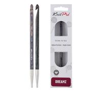 KnitPro Dreamz Austauschbare afghanische/tunesische H kelnadel | US-Gr e K (6,5 mm)