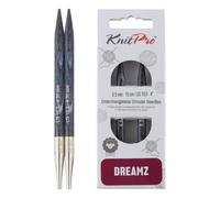 KnitPro Dreamz Austauschbare Nadeln (Spezial) 4"""" (10cm) | US-Gr e 10,5 (6,5mm)